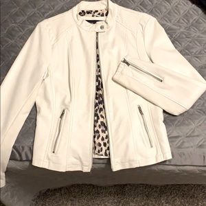 Black Rivot Faux Leather jacket